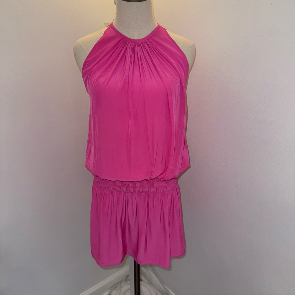 Ramy Brook Women’s Small Fuchsia Pink Paris Selene Sleeveless Mini Dress